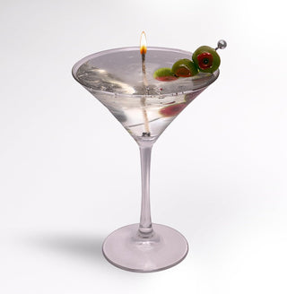 Dirty Martini Cocktail Candle